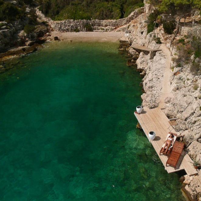 Plage Cachee - Glamping Vrboska Exterior foto